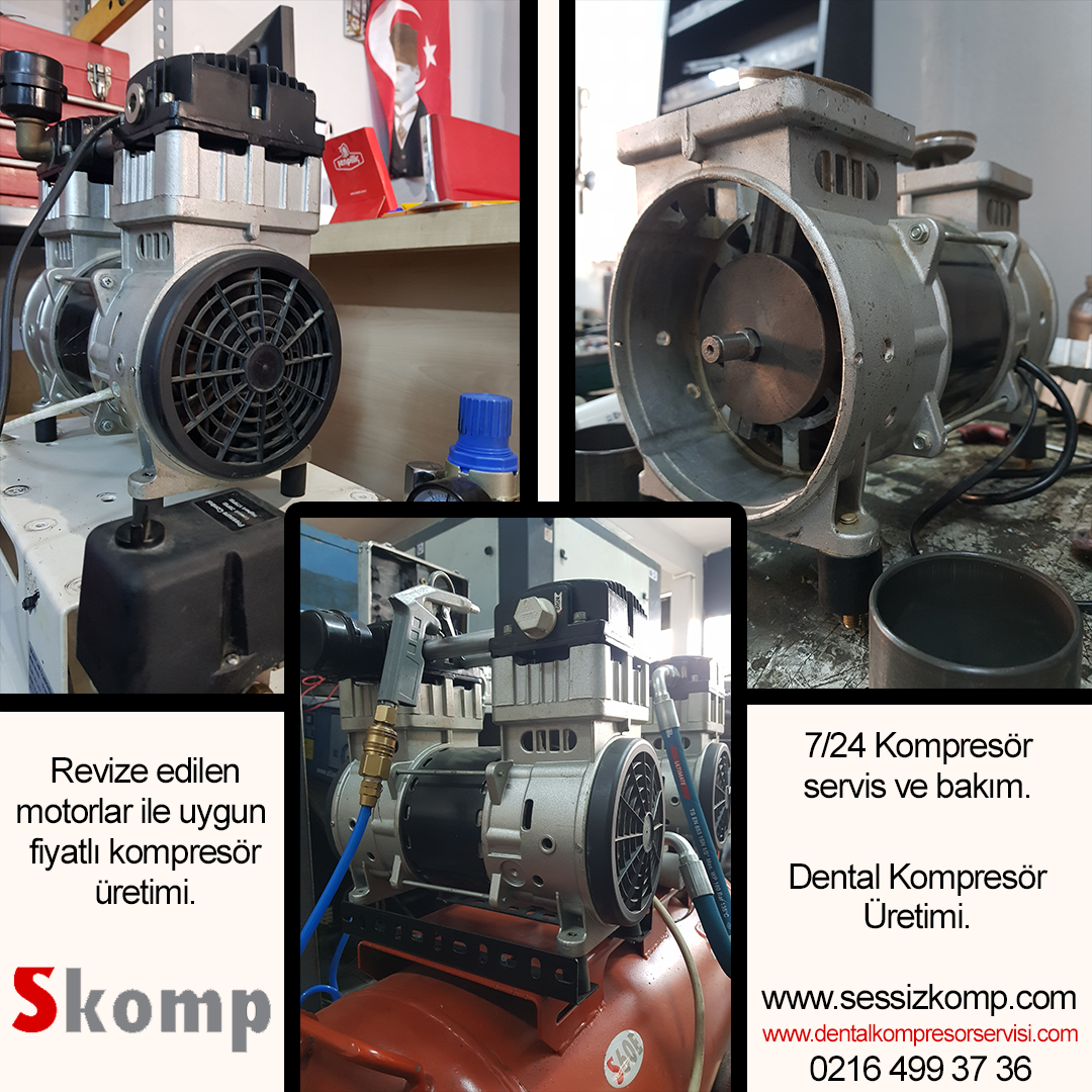 Dental Kompresör Kafa Değişimi