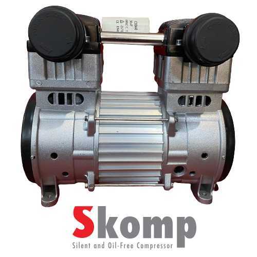 1.1 Kw 1,5 Hp Sessiz Kompresör Kafası (Dental Kompresör)